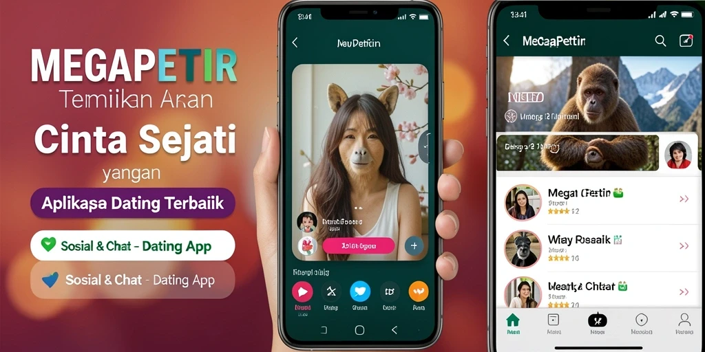 Tampilan antarmuka MEGAPETIR yang modern dan ramah pengguna.
